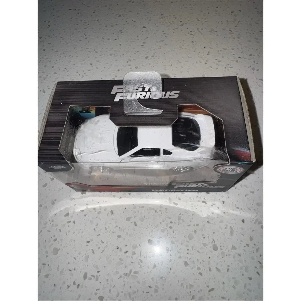 🔥Jada NEW Fast And Furious Brian’s Toyota Supra White 1/32 New In Box